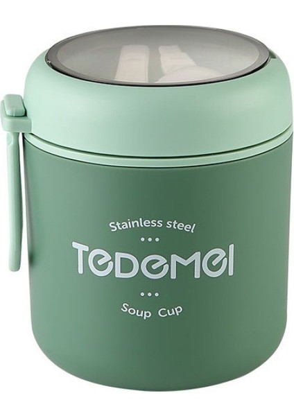 530ml Paslanmaz Çelik Öğle Yemeği Kutusu Termal Gıda Sürahisi (Yurt Dışından)