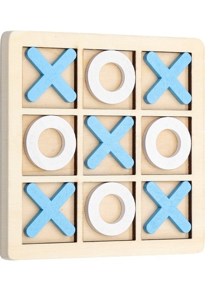 Xo Tic Tac Toe Üç Bağlantılı Satranç Erken Öğrenme Eğitici Oyuncaklar (Yurt Dışından)