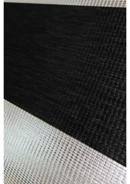 Modern Soft Bambu Zebra Perde Alüminyum Kasalı - Siyah modelleri
