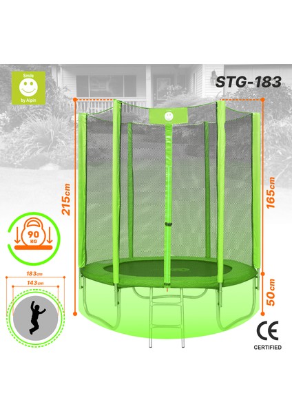 Smıle STG-183 Trambolin