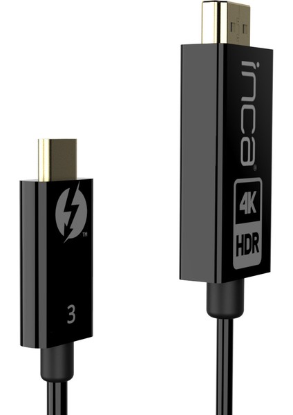 Itch-30 USB C To Hdmı 2.0b 4K 1.8mt Çecirici Kablo