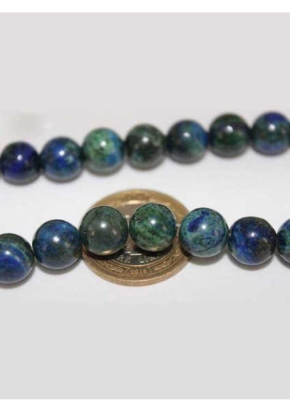 Azurit Taşı Yarım Dizi 10MM (18CM Uzunluğundadır) fiyatları