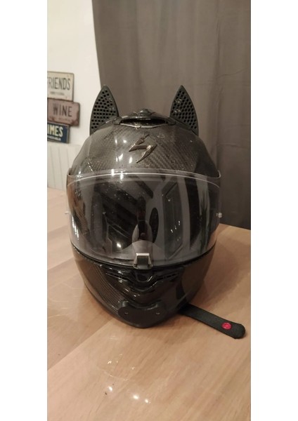 Motosiklet Kask Kedi Kulağı Süsü