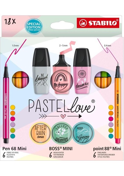 Pastellove Mini Set 18 Li 775 8