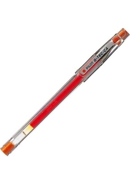 Roller Kalem G Tec C4 Iğne Uç 0.4 mm Kırmızı Bl Gc4 R 12'li Paket / Pilot