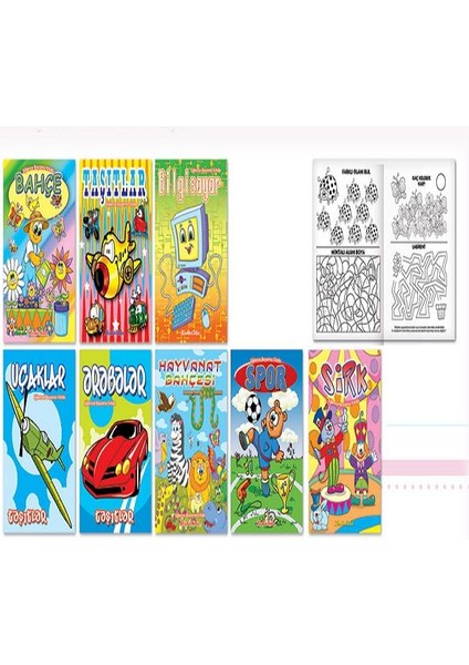 Boyama Kitabı Eğlence Karışık 20X28 240500 99 / Keskin Color
