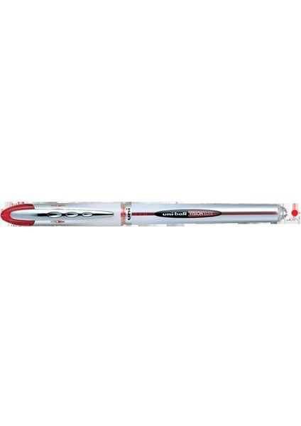 Uni Ball Roller Kalem Vision Elite Bilye Uç 0.8 mm Kırmızı Ub 200 12'li Paket / Uni