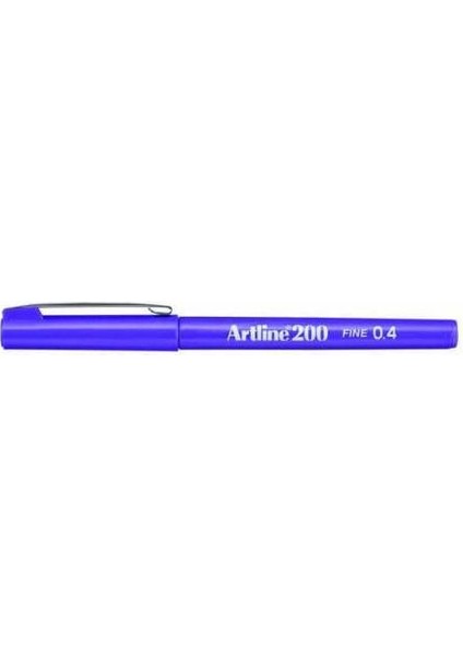 Fineliner 0.4 mm Mor Ek 200N 12'li Paket