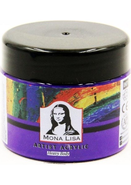 Monalisa Akrilik Boya 125 ml Kobalt Mor 536 / Mona Lisa