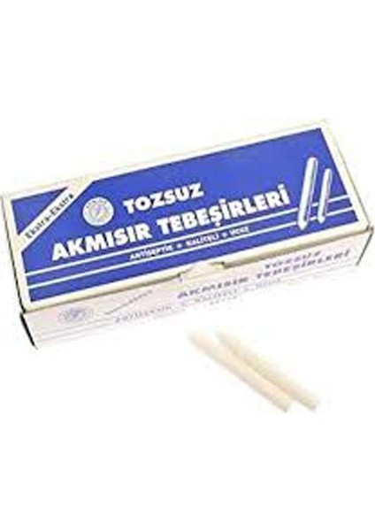 Tebeşir Tozsuz 100 Lü Beyaz 10'lu Koli / Akmısır
