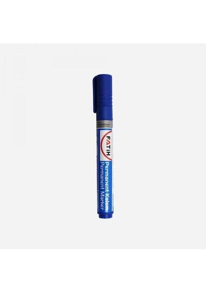 Markör Permanent Kesik Uç Mavi 34430 12'li Paket