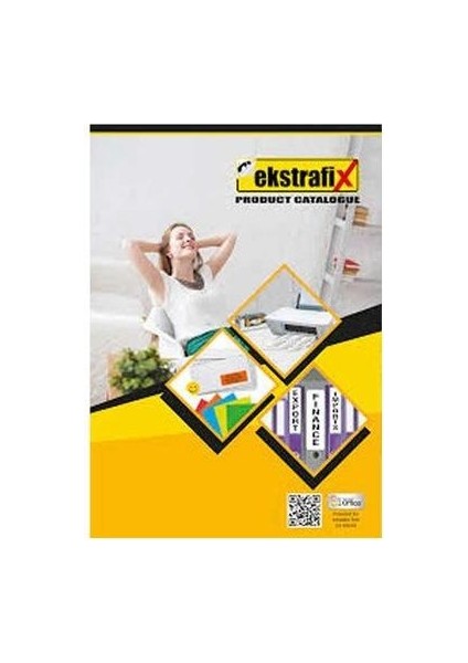 Ofis Etiketi 13X50 mm 10 Lu Beyaz Sc 014 B / Ekstrafix