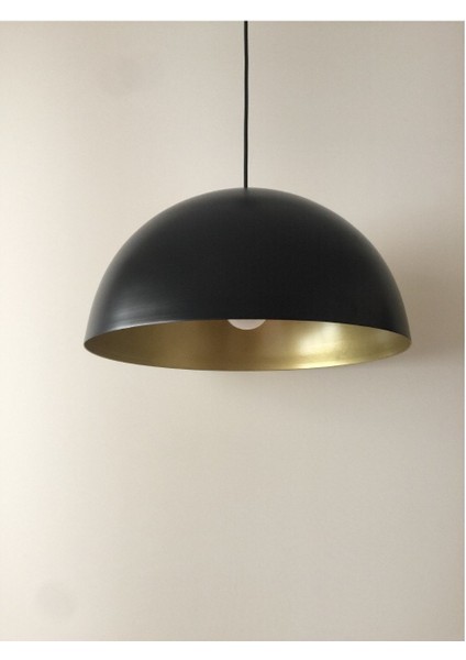 Vintage Retro Metal Sarkıt Avize 40 cm