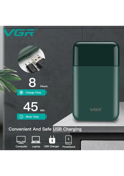 Sıfır Sakal Yanak Tıraş Makinesi V-390 modelleri