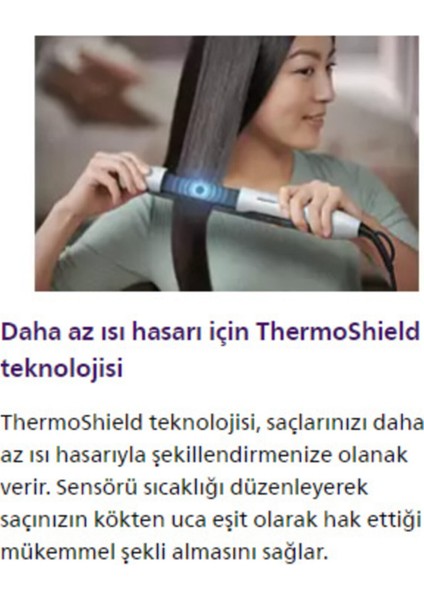5000 Series Saç Düzleştirici ;argan Yağı Katkılı Plakalar, Thermo Shield Teknoloji fırsatları