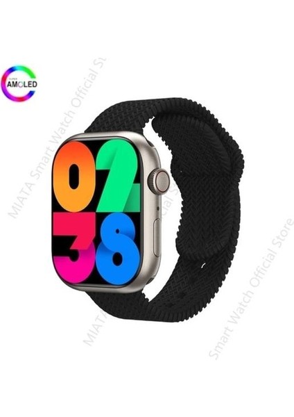 Orijinal Watch 8 Hk 9 Pro 2.02 Amoled Ekran New Series Çift Kordonlu