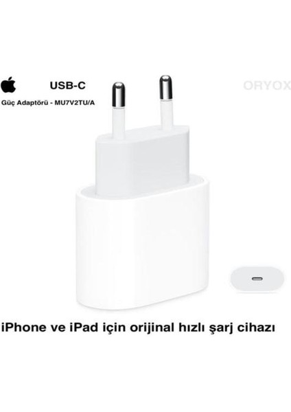Iphone 12 Pro Max Uyumlu 20WATT Hızlı Şarj Aleti Seti 20W Adaptör fiyatları