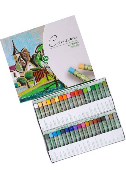 Sonnet Yağlı Pastel Boya 36 Renk