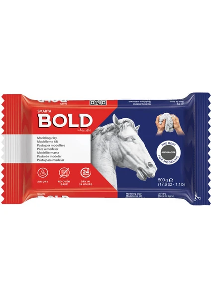 Bold Seramik Hamuru 500 gr Antrasit