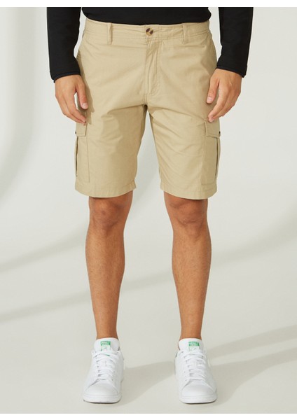Normal Bel Slim Fit Kahve Erkek Bermuda Şort A261BILL334NG332- fiyatları