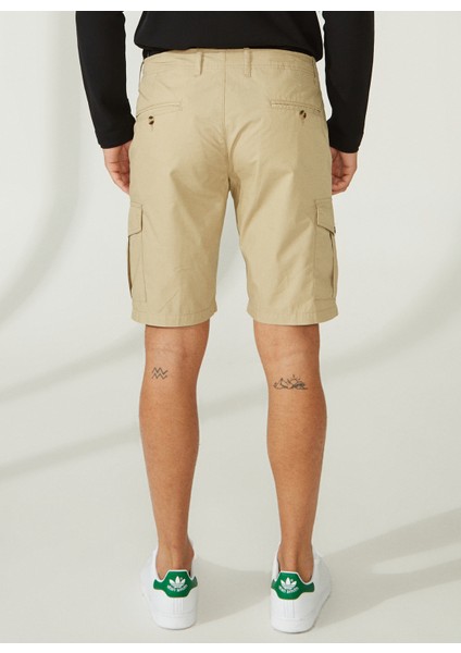 Normal Bel Slim Fit Kahve Erkek Bermuda Şort A261BILL334NG332- indirimleri