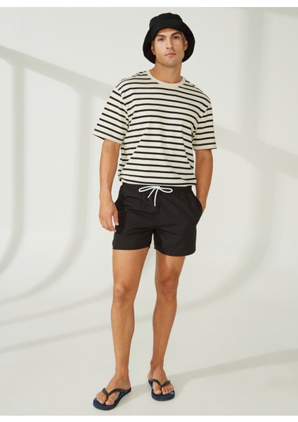 Siyah Erkek Şort Mayo 1315016