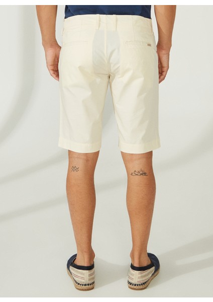 Normal Bel Slim Fit Bej Erkek Bermuda Şort A261NAT99NG332- indirimleri