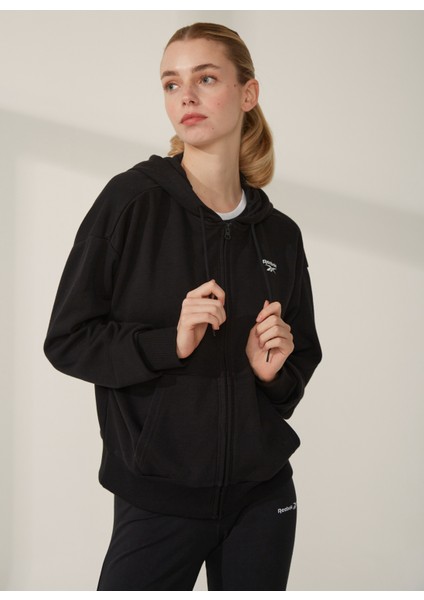 Sweatshirt, M, Siyah