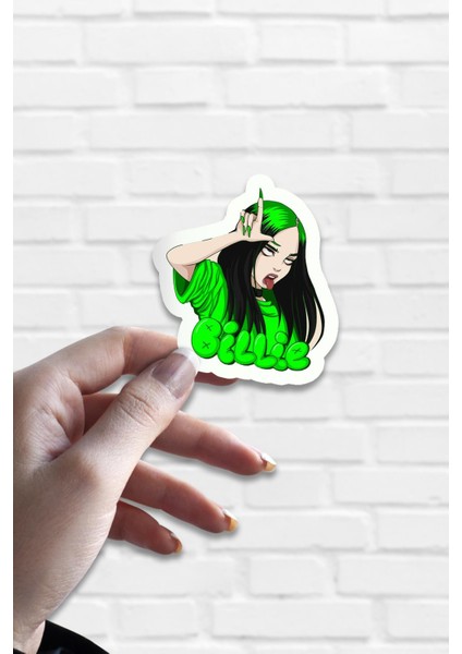 Billie Eilish Sticker Seti - Ajanda - Laptop - Telefon Sticker Seti (20 Adet)