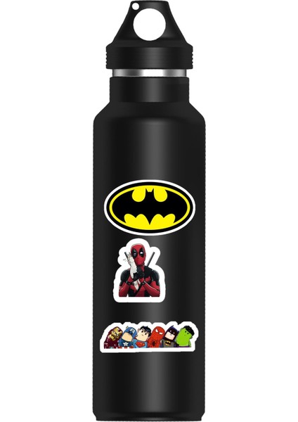 Marvel Karışık Sticker Seti - Ajanda - Laptop - Telefon Sticker Seti (11 Adet)