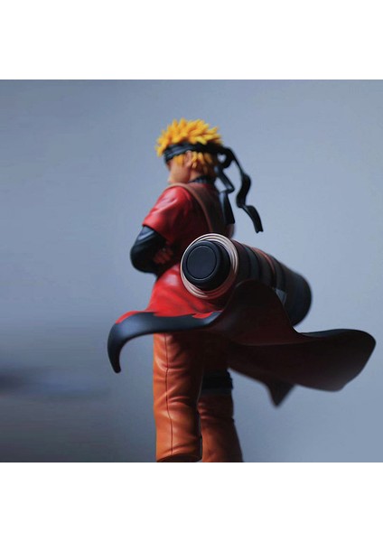 Anime Naruto Gk Uzumaki Naruto Ölümsüz Mod Kurbağa Heykeli Ninja El Modeli (Yurt Dışından)