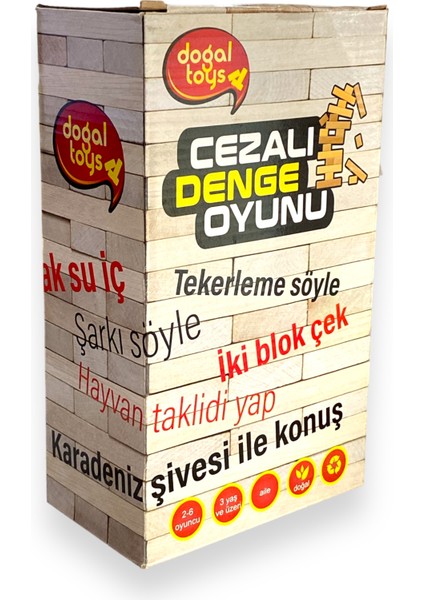 Doğal Toys Cezalı Denge Oyunu