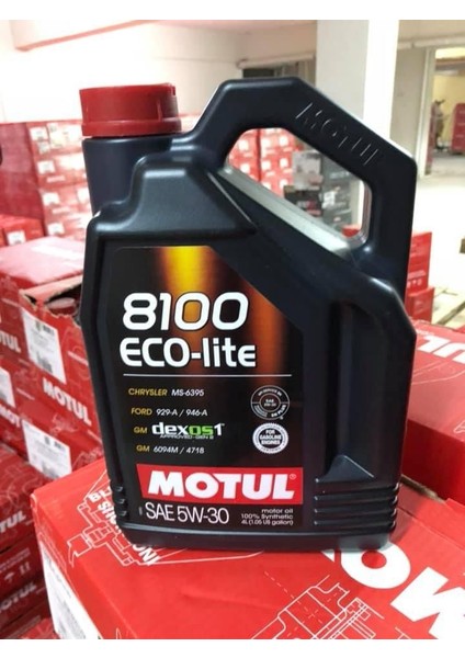8100 Eco/lite 5W-30 4 Litre Motor Yağı ( Üretim Yılı: 2021 )