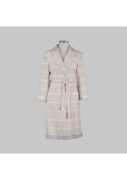 Pamuk Evora Bej Bornoz