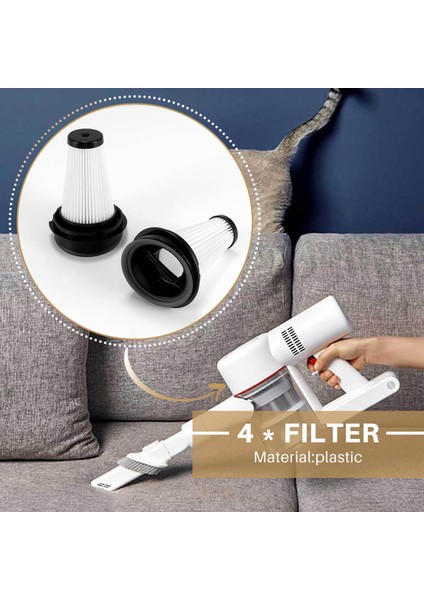4 Adet Elektrikli Süpürge ZR005202 Filtre Için RH72 X-Pert Easy 160 Temizlenebilir Filtre Değişimi (Yurt Dışından) indirimleri
