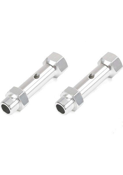 Cnc Metal Arka Tekerlek Çift Tekerlekli Aks 1/5 Baha Rovan Km Baja 5b 5t 5sc Rc Araba Parçaları, Gümüş (Yurt Dışından)