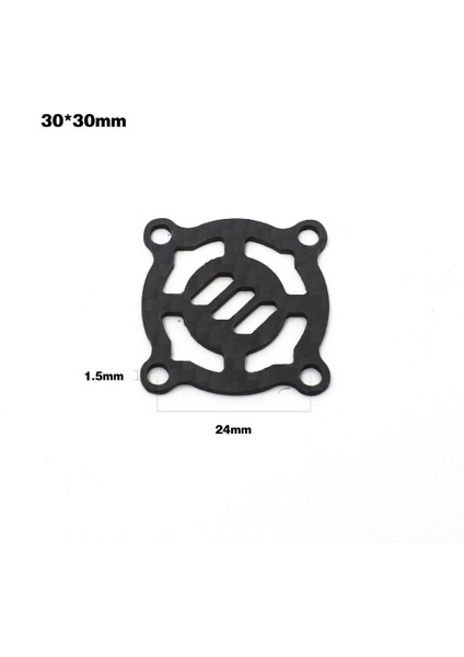 Karbon Fiber Soğutma Fanı Kapağı 30X30MM Rc Motor Esc Elektrikli Fan Koruma Kapağı Düzenleyen, A (Yurt Dışından) fiyatları