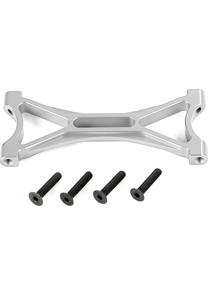 Cnc Metal x Şekli Bağlantı Rafı 1/5 Rovan Km Baja 5t 5sc Kamyon Rc Oyuncak Arabalar Parçaları, Gümüş (Yurt Dışından)