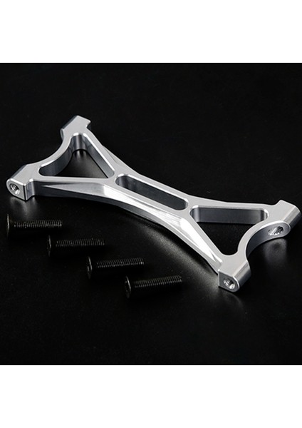 Cnc Metal x Şekli Bağlantı Rafı 1/5 Rovan Km Baja 5t 5sc Kamyon Rc Oyuncak Arabalar Parçaları, Gümüş (Yurt Dışından)