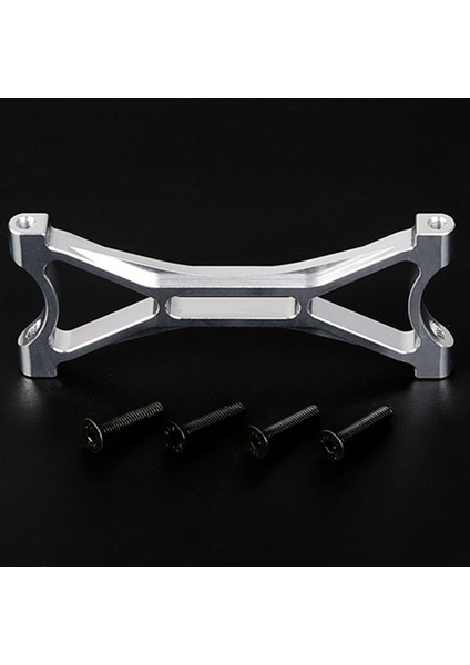 Cnc Metal x Şekli Bağlantı Rafı 1/5 Rovan Km Baja 5t 5sc Kamyon Rc Oyuncak Arabalar Parçaları, Gümüş (Yurt Dışından)