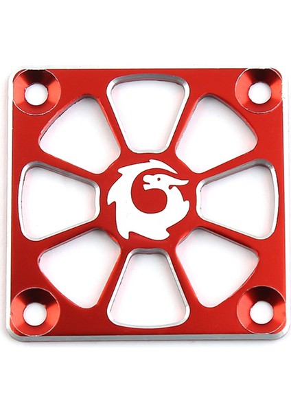 Alüminyum Alaşımlı Soğutma Fanı Kapağı 40X40MM Rc Motor Esc Elektrik Ayar Fanı Koruma Kapağı, Kırmızı (Yurt Dışından)