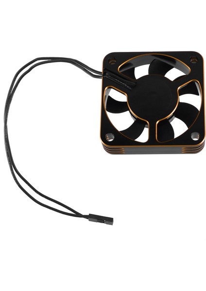 Rc Fan 50 mm Isı Dağılımı Soğutma Fanı 1/10 1/8 Fırçasız Motor Rc Araba Parçaları, Altın (Yurt Dışından)