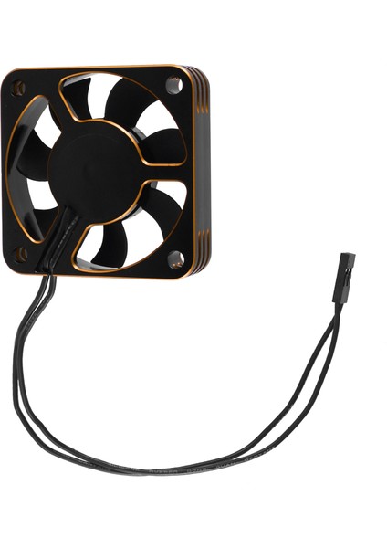 Rc Fan 50 mm Isı Dağılımı Soğutma Fanı 1/10 1/8 Fırçasız Motor Rc Araba Parçaları, Altın (Yurt Dışından) modelleri