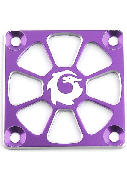 Alüminyum Alaşımlı Soğutma Fanı Kapağı 40X40MM Rc Motor Için Esc Elektrik Ayar Fanı Koruma Kapağı, Mor (Yurt Dışından)