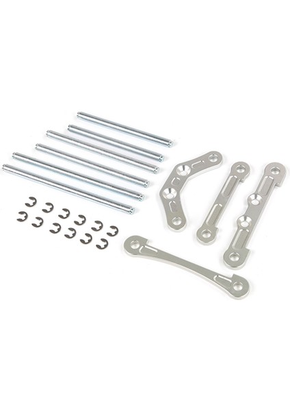 Cnc Metal Pin Konumlandırma Parça Kiti 1/5 Rovan Km Baja 5b 5t 5b 5sc Kamyon Rc Oyuncak Arabalar Parçaları, Gümüş (Yurt Dışından) modelleri