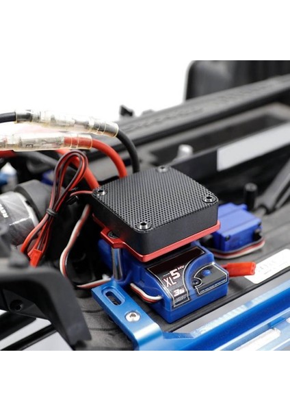 Xl-5hv Xl5 Esc Soğutma Fanı Isı Emici Trx4 Trx6 1/10 Rc Araba Yükseltmeleri Parçaları Aksesuarları, Siyah (Yurt Dışından)