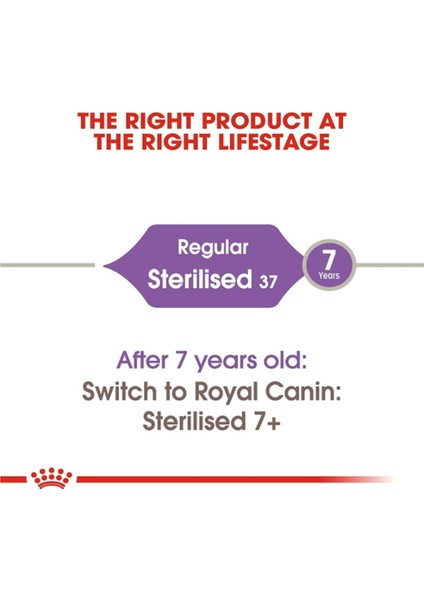 Sterilised Kısırlaştırılmış Kedi Maması 15 kg