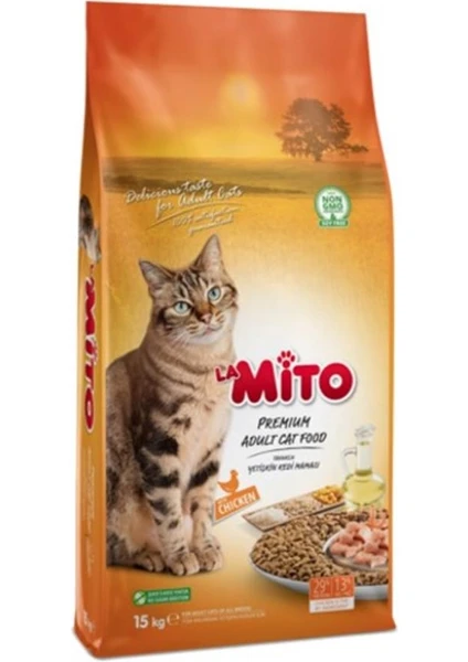 Yetişkin Tavuklu Kedi Maması 15 kg - Farmapets