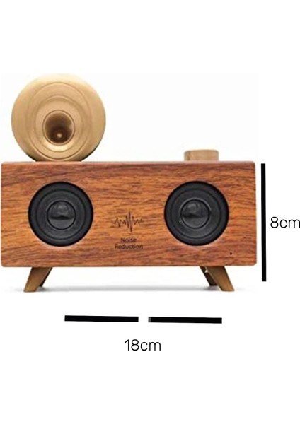 B6 Gramafon Kablosuz Hoparlör - Speaker