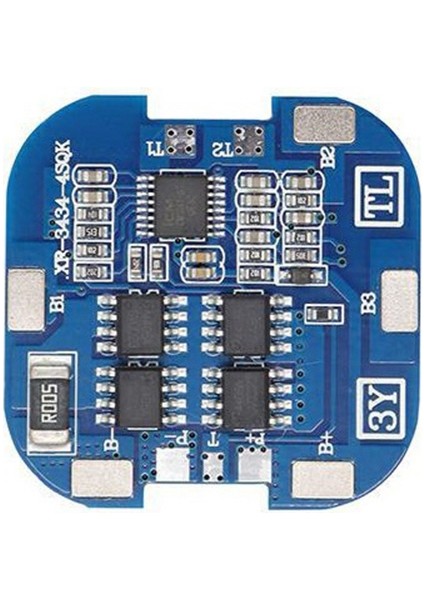 Adet 4s Bms 10A 14.8V 18650 - Lityum Pil Şarj Panosu Süpürme Makinesi Solar Lityum Pil Koruma Levhası (Yurt Dışından)